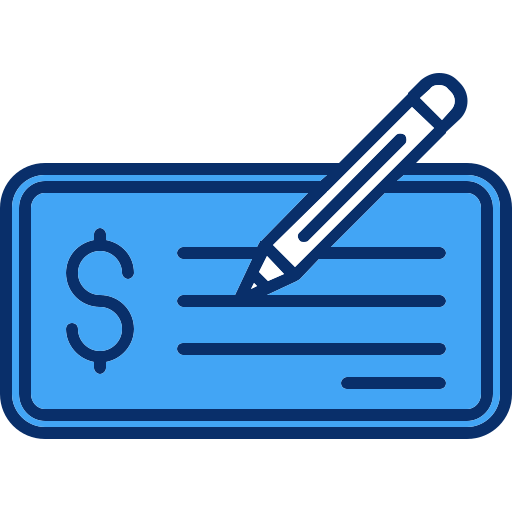 Paycheck Generic Blue icon