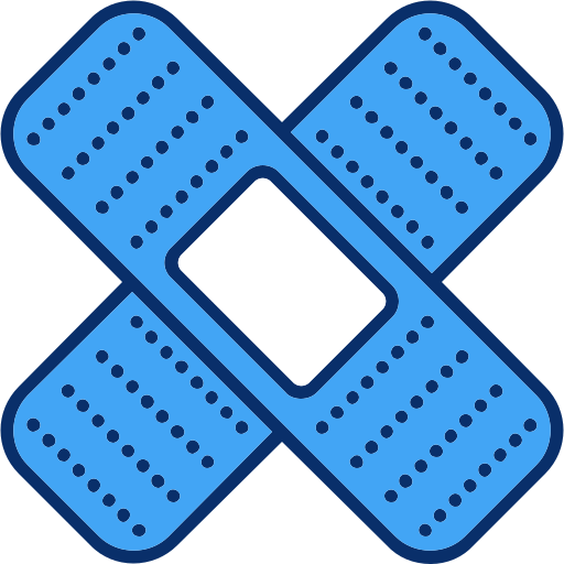 Plaster Generic Blue icon