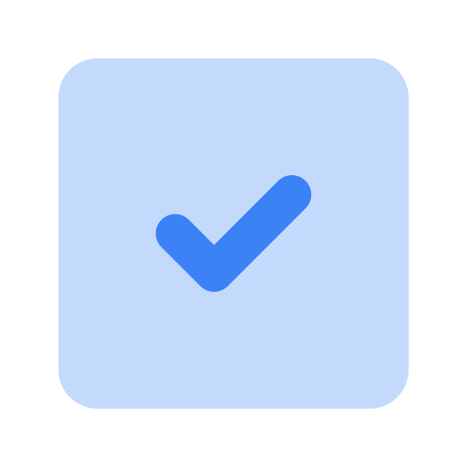 Tick box Generic Blue icon