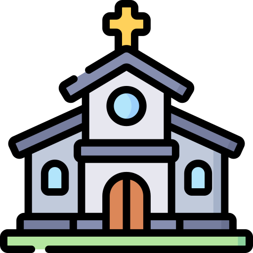 Church Special Lineal Color Icon