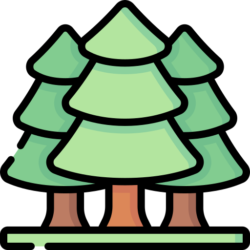 Tree Special Lineal color icon