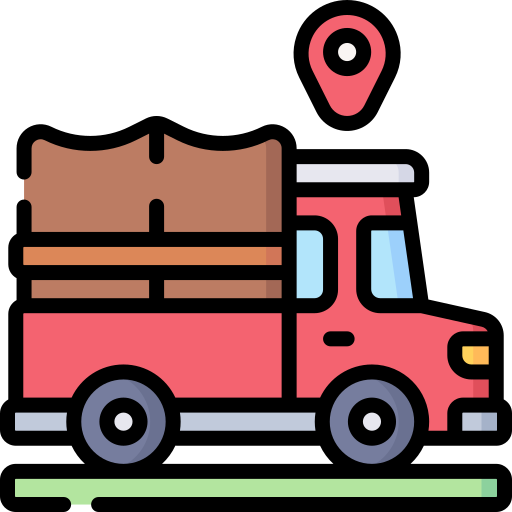 un camion Icône gratuit