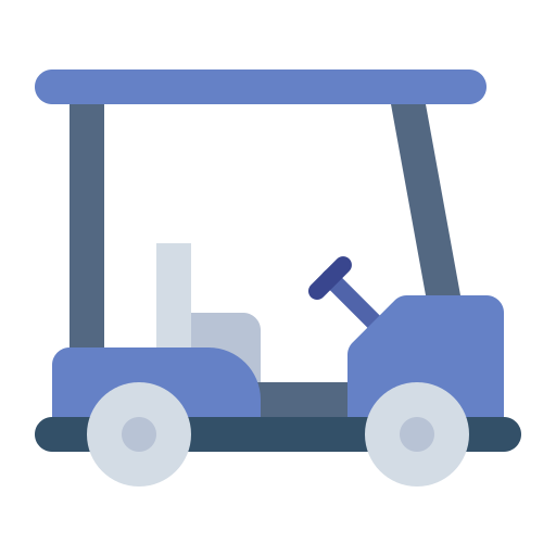 carro de golf icono gratis