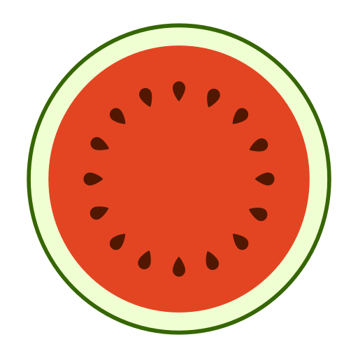 Watermelon Generic Flat icon