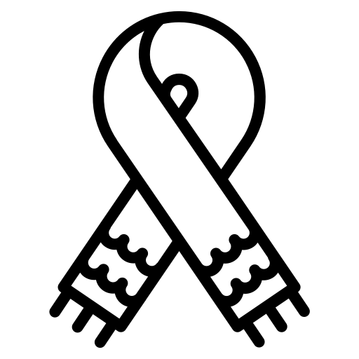 Shawl free icon