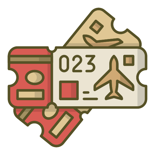 Boarding pass free icon