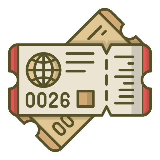 Boarding pass free icon