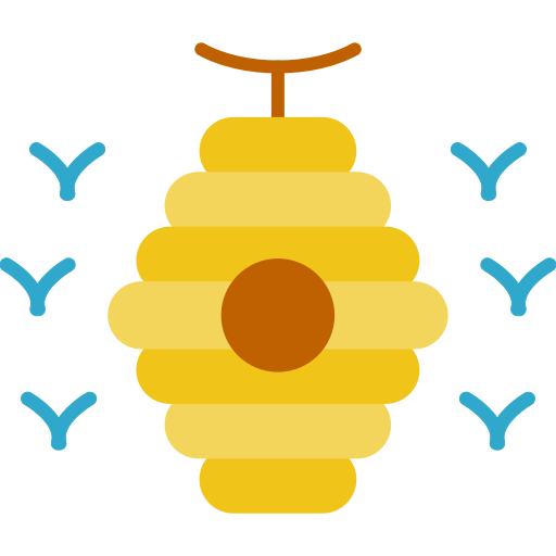 Bee hive Generic Flat icon