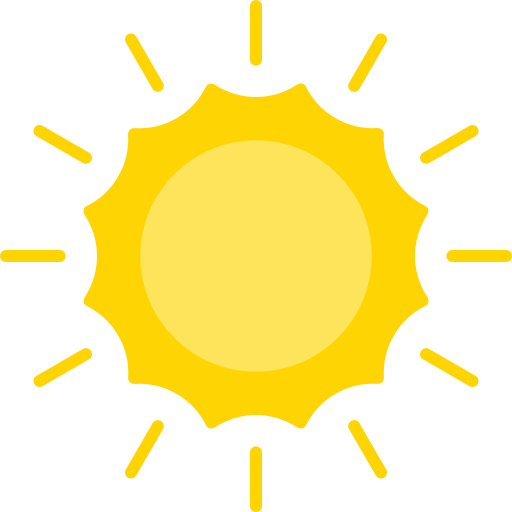 Sun free icon