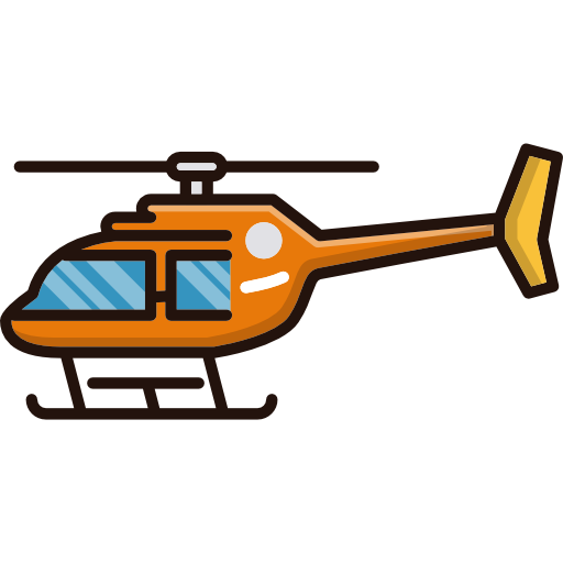 helicóptero icono gratis