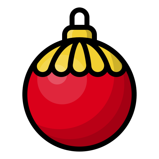 Bauble Generic Outline Color icon