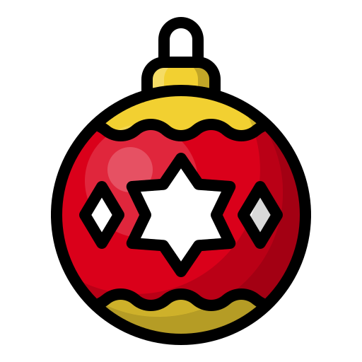 Bauble Generic Outline Color icon