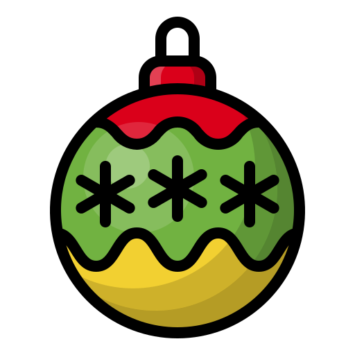 Bauble Generic Outline Color icon