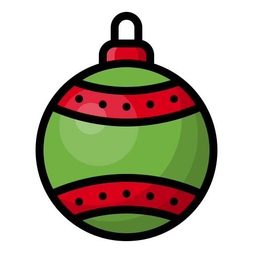 Bauble Generic Outline Color icon