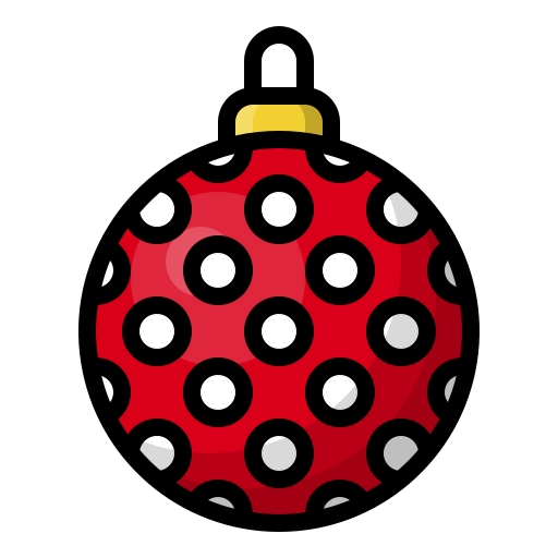 Bauble Generic Outline Color icon