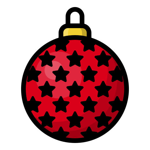 Bauble Generic Outline Color Icon