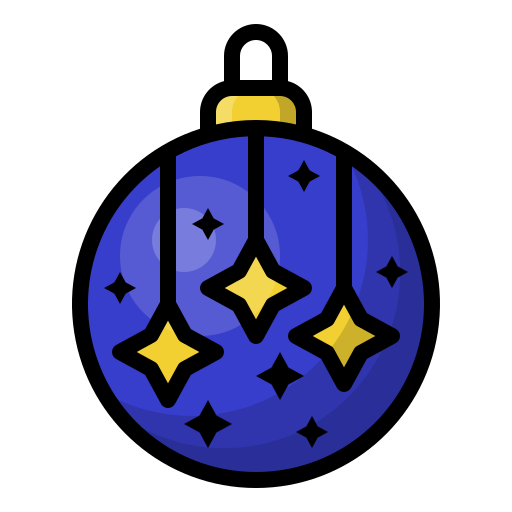 Bauble Generic Outline Color icon