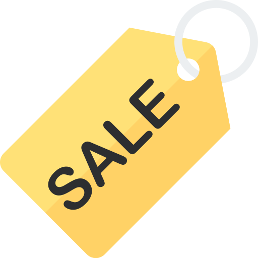 desconto grátis ícone