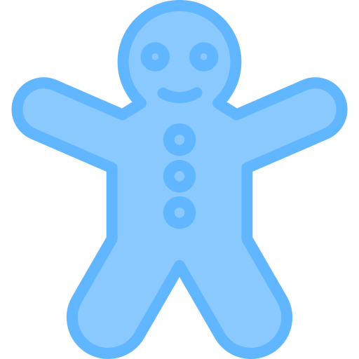 Gingerbread Man free icon