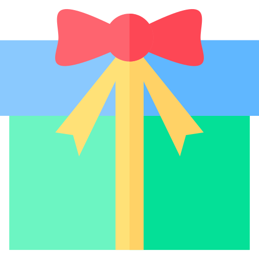 caixa de presente grátis ícone