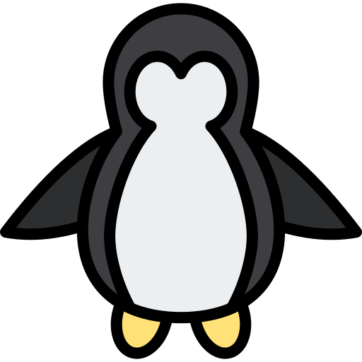 Penguin Generic Outline Color icon