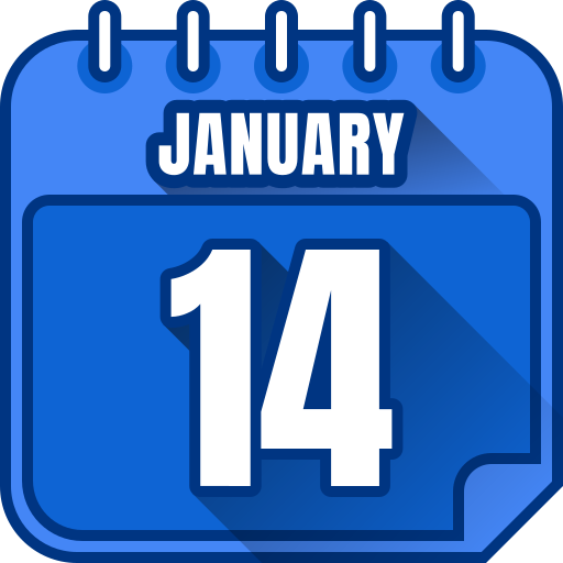 número 14 icono gratis