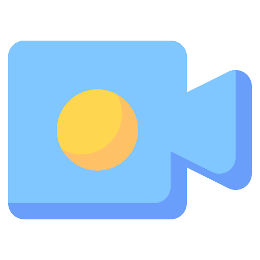 camara de video icono gratis