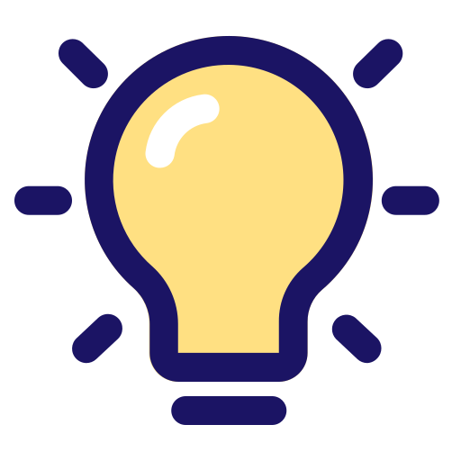 Light bulb Generic Outline Color icon