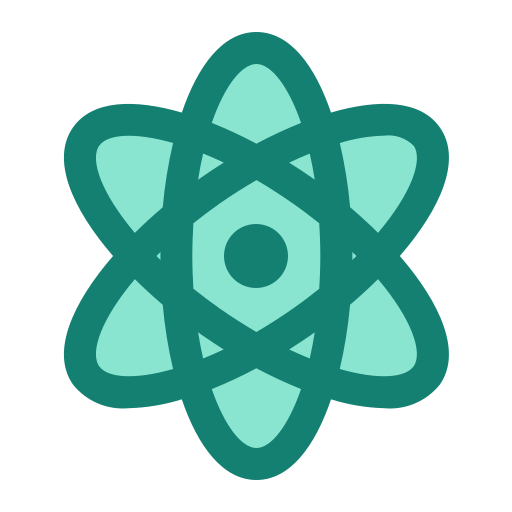 Atom Generic Outline Color icon