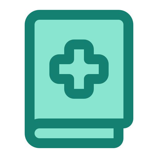 libro médico icono gratis