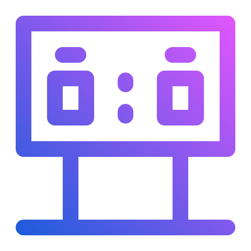 tablero de puntuación icono gratis