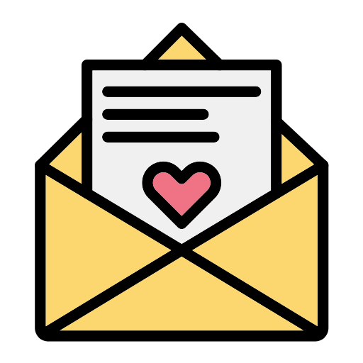 tarjeta postal icono gratis