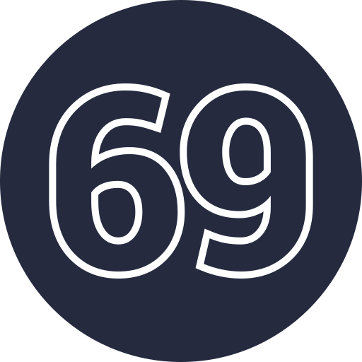 69 Icône gratuit 69 Icône gratuit