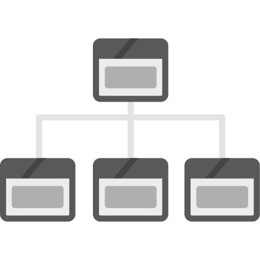 mapa del sitio icono gratis