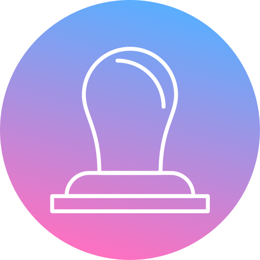 estampilla icono gratis