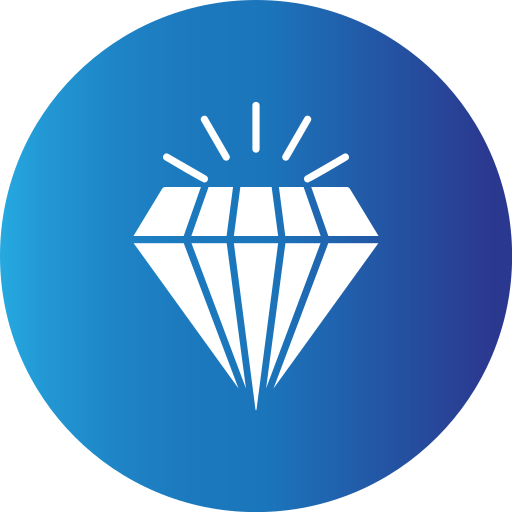 Diamond Generic Blue icon