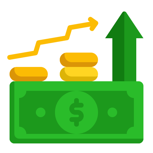 Inflation free icon Inflation free icon