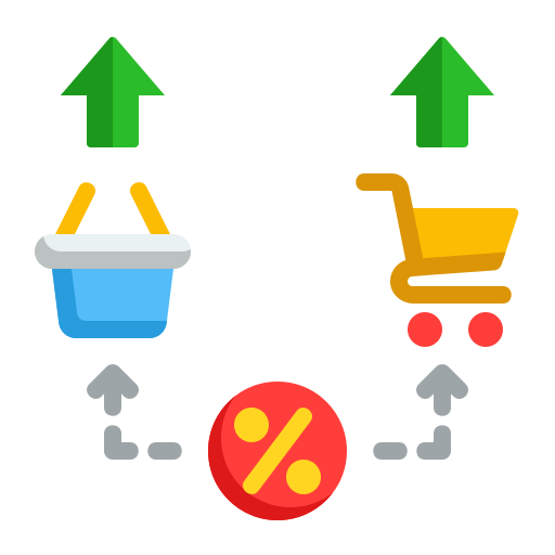 Inflation free icon