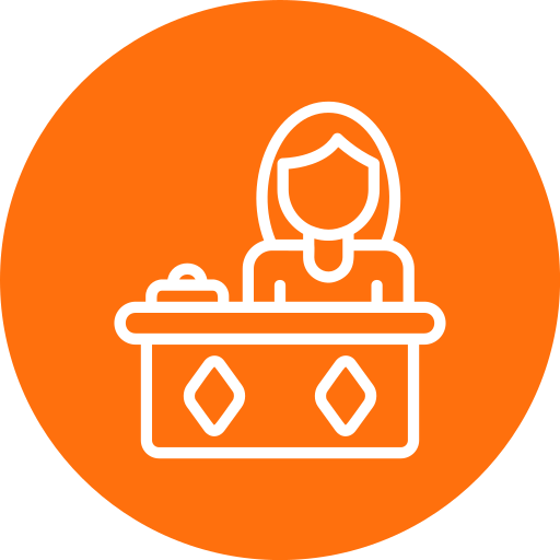 Receptionist Generic Flat icon