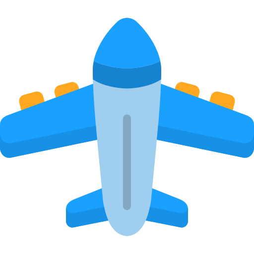 avión icono gratis