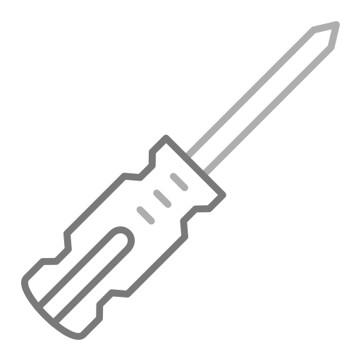 Screwdriver Generic Grey icon