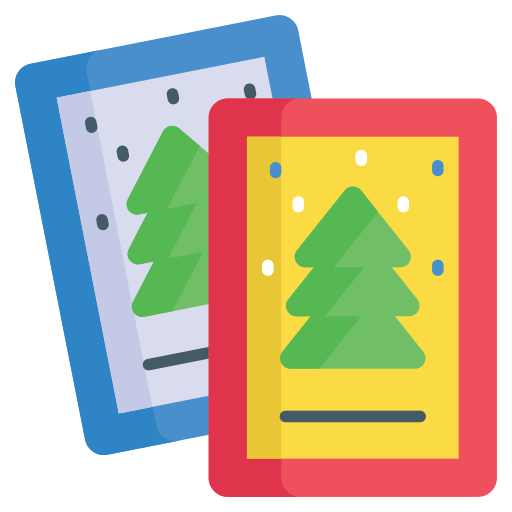 tarjeta de navidad icono gratis