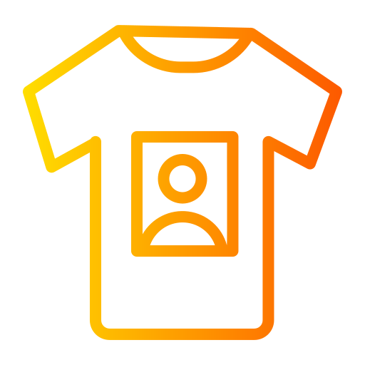 Tshirt Generic Gradient icon