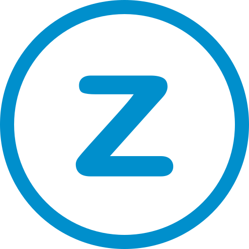 Letter z Generic Blue icon