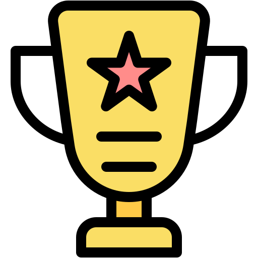 Trophy Generic Outline Color icon