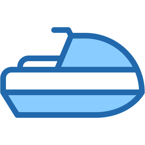 Jet ski Generic Blue icon