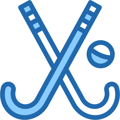 Hockey Generic Blue Icon