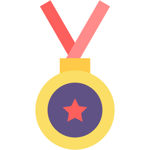 Medal Generic Flat icon