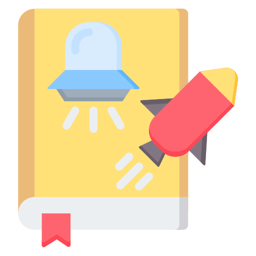 ciencia ficción icono gratis