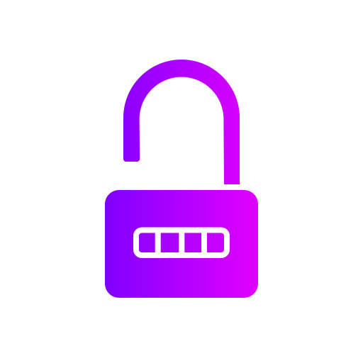 Unlock Generic Flat Gradient icon